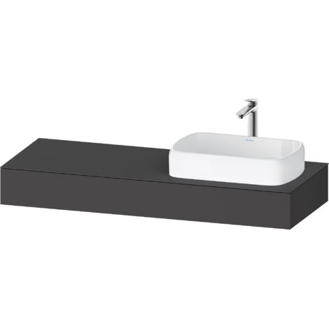 Consola Collection One de Duravit, 1400x550x170mm, con recorte a