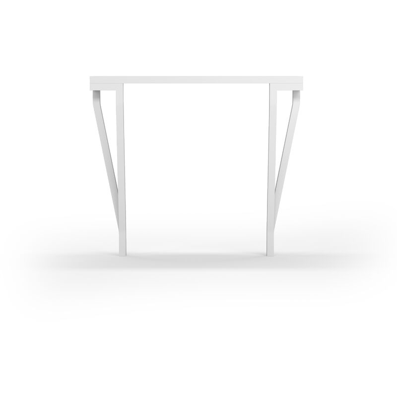 

Consola de haya maciza diseño AIRE, Blanco - Blanco
