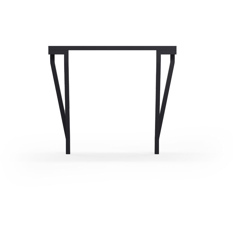 

Consola de haya maciza diseño AIRE, Negro - Negro