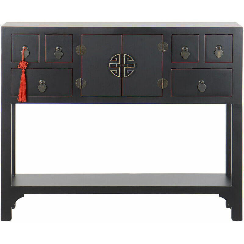 

Consola DKD Home Decor Azul Rojo Abeto Madera MDF (95 x 24 x 79 cm)