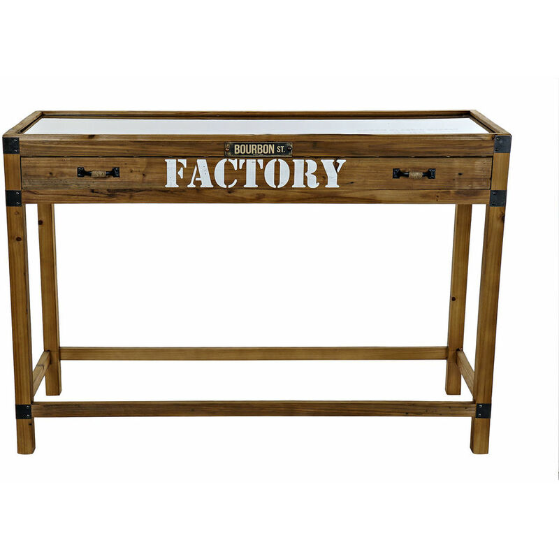 

Consola DKD Home Decor Factory Metal Madera de Paulonia (120 x 47 x 82.5 cm)