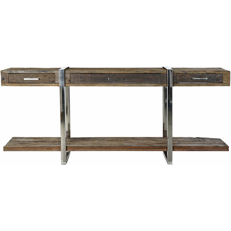 

Consola DKD Home Decor Madera Acero (180 x 44 x 75 cm)