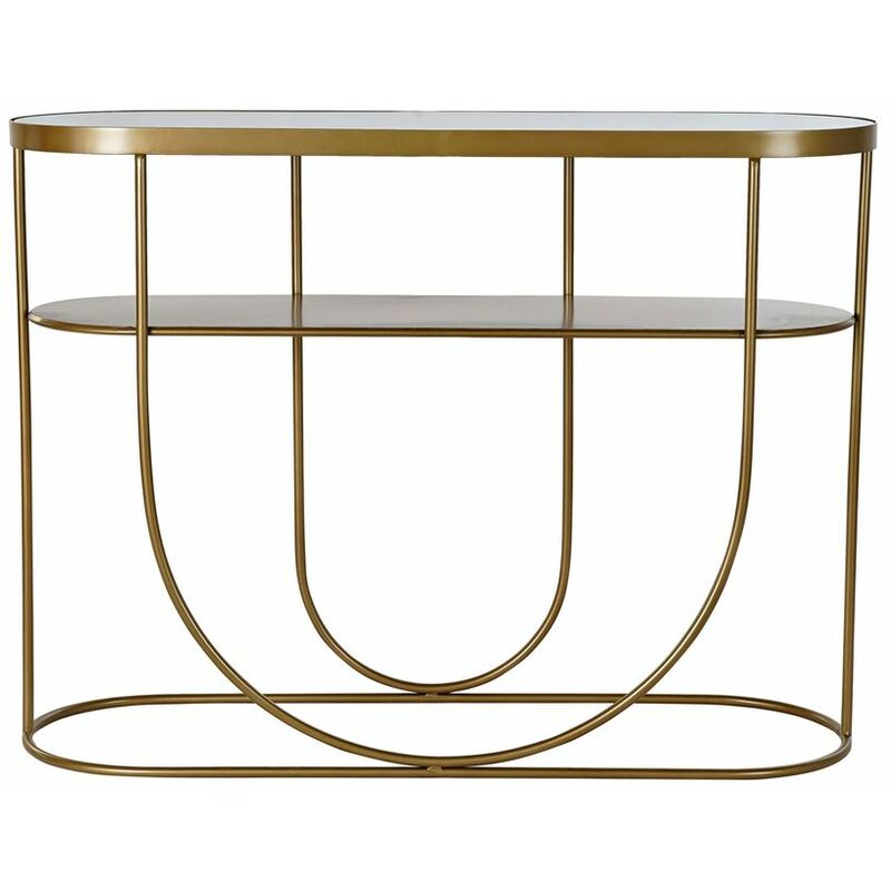 

Consola DKD Home Decor Metal Cristal (100.5 x 32 x 75 cm)