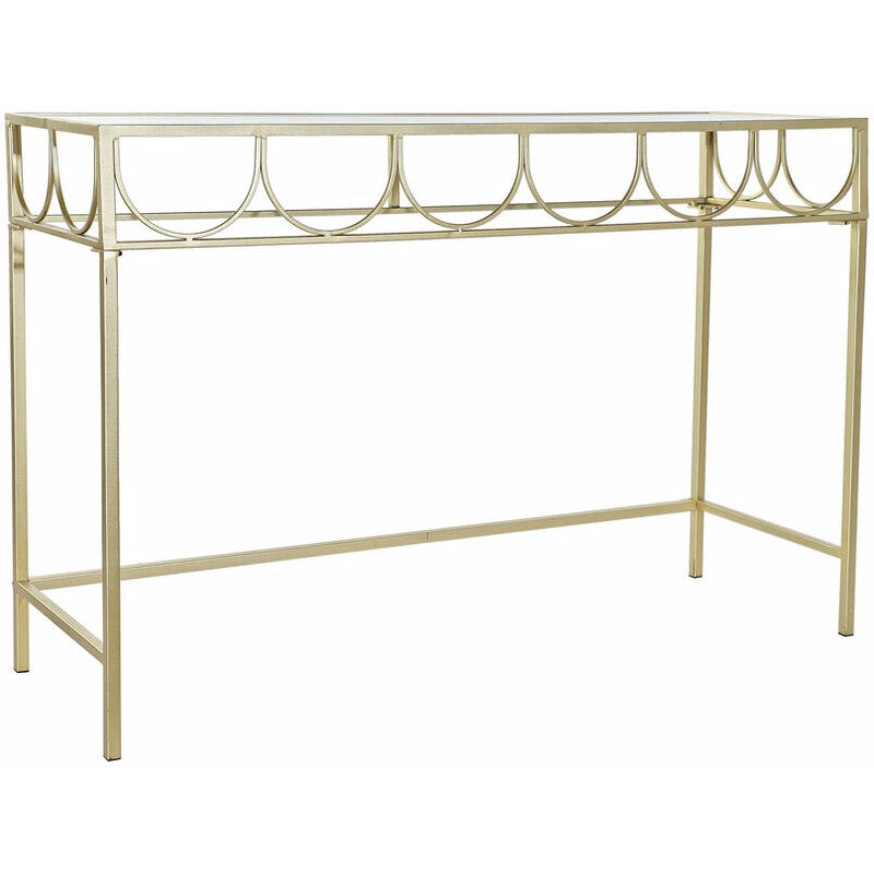 

Consola DKD Home Decor Metal Dorado Espejo (120 x 40 x 81 cm)