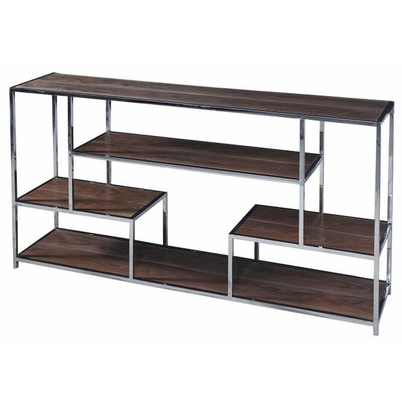 

Consola DKD Home Decor Plata Acero Madera MDF (190 x 40 x 96 cm)