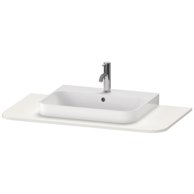 

Consola Duravit Happy D.2 Plus HP031E, 1000x550 mm, 1 hueco, para base de lavabo HP4931, HP4941, HP4951, HP4961, HP4971, Color (frente/cuerpo):