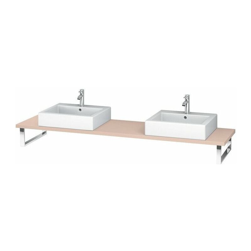 

Duravit - Consola L-CUBE 800x480x30mm albaricoque peral seda mate