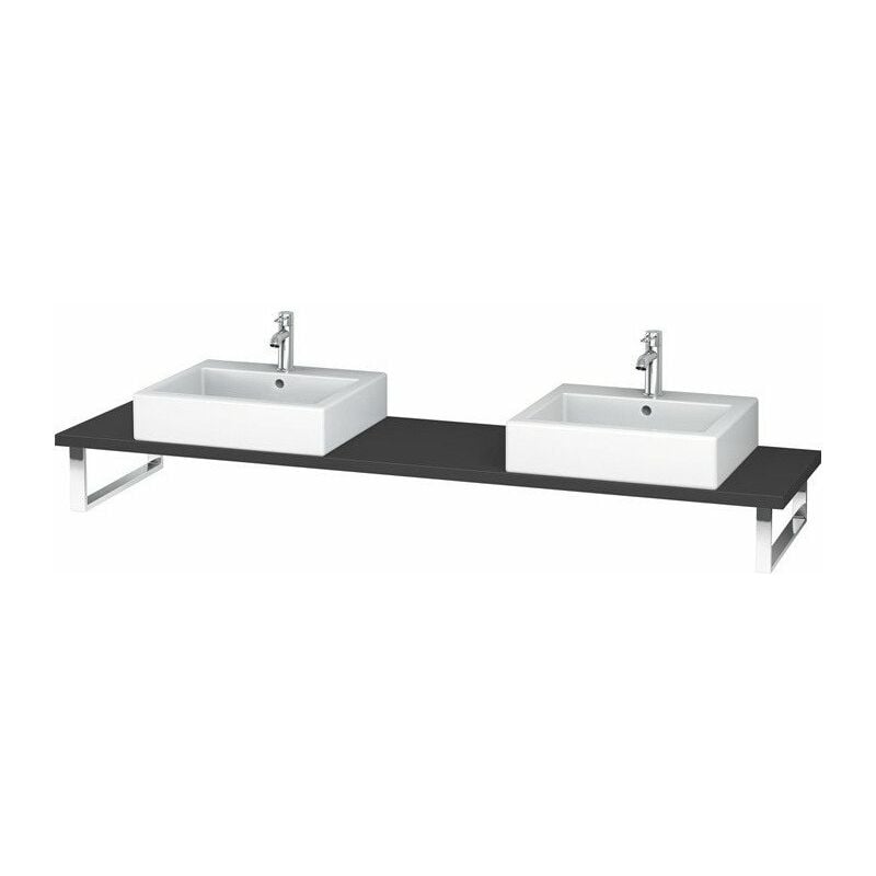 

Consola L-CUBE 800x480x30mm grafito mate - Duravit