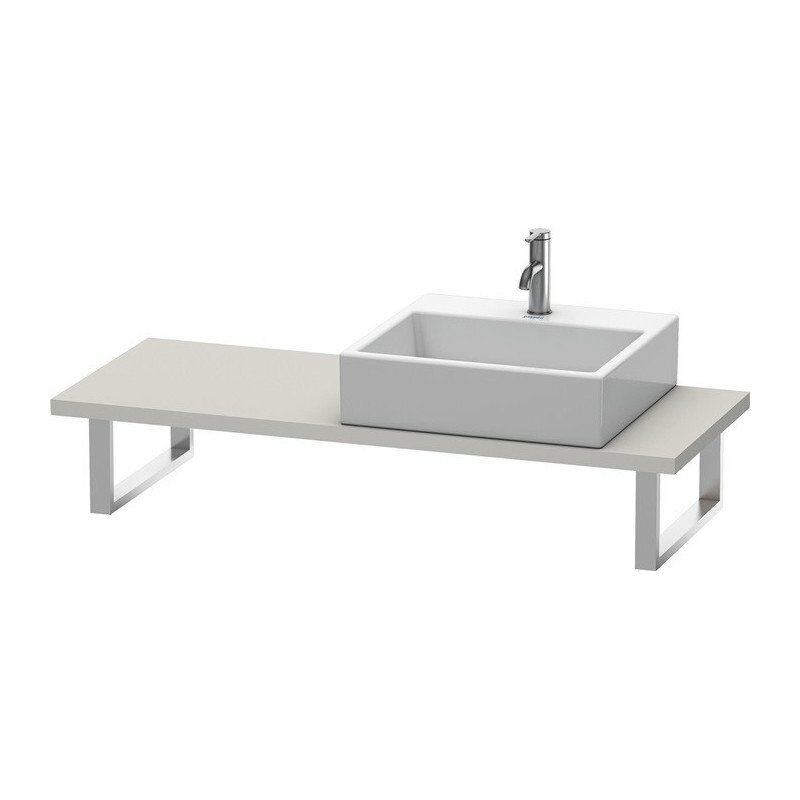 

Consola L-CUBE 800x480x30mm hormigón - Duravit