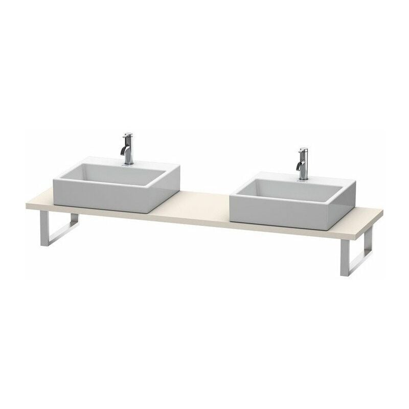 

Consola Duravit L-CUBE 800x480x30mm taupe