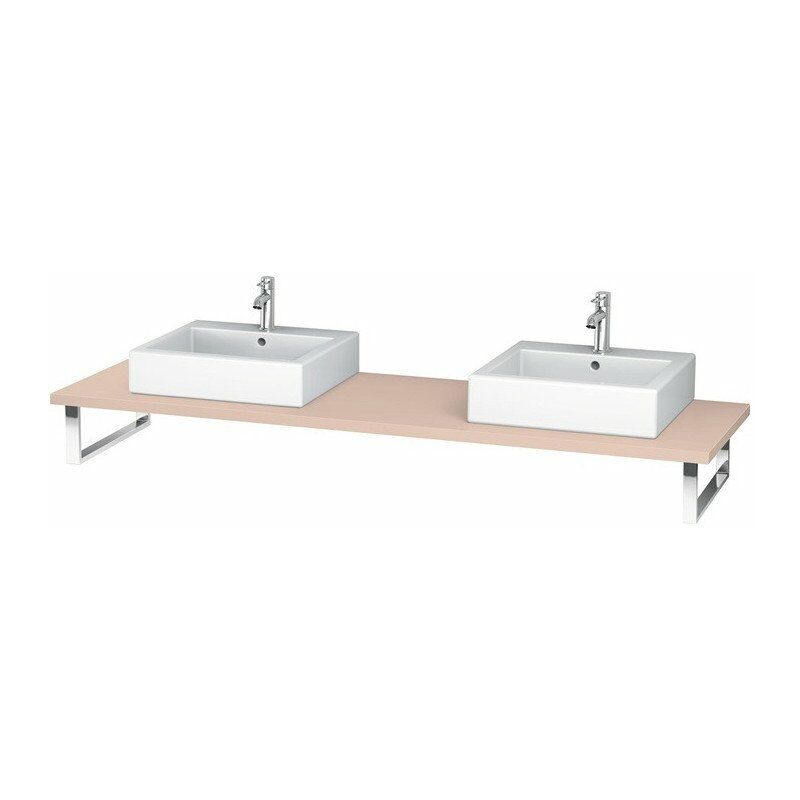 

Consola L-CUBE 800x550x30mm albaricoque peral seda mate - Duravit