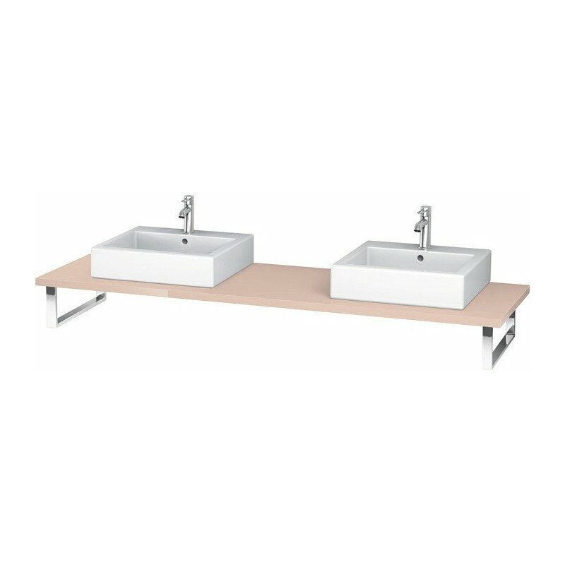 

Consola L-CUBE 800x550x30mm albaricoque perla alto brillo - Duravit