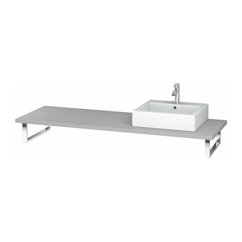 

Duravit - Consola L-CUBE 800x550x30mm blanco satinado lila