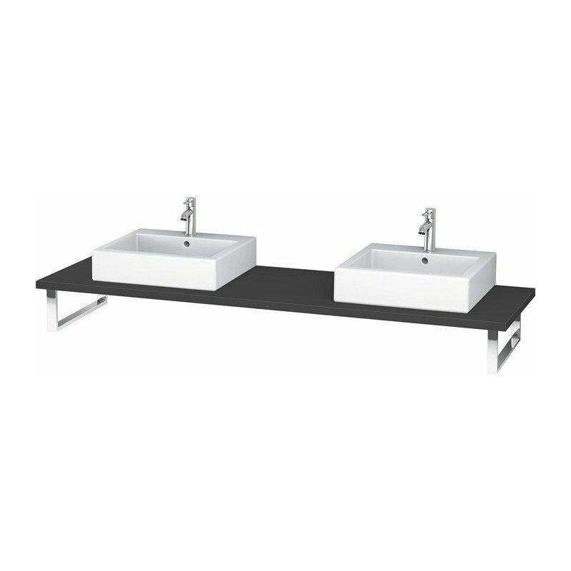

Duravit - Consola L-CUBE 800x550x30mm grafito mate