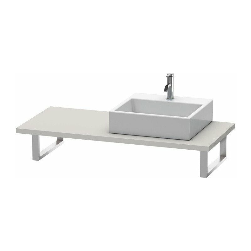 

Consola L-CUBE 800x550x30mm hormigón - Duravit
