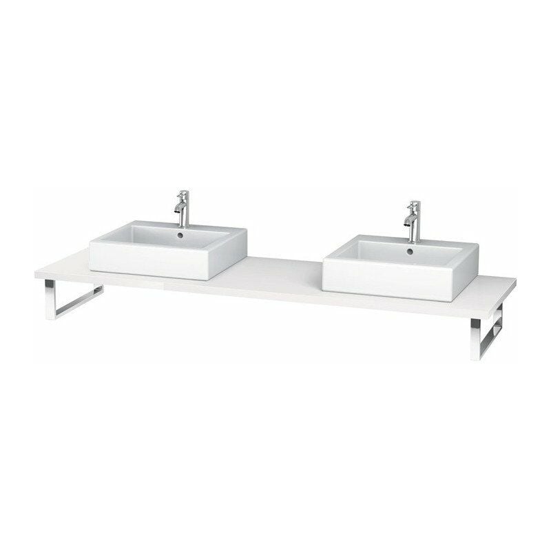 

Consola L-CUBE 800x550x30mm marrón oliva brillo intenso - Duravit