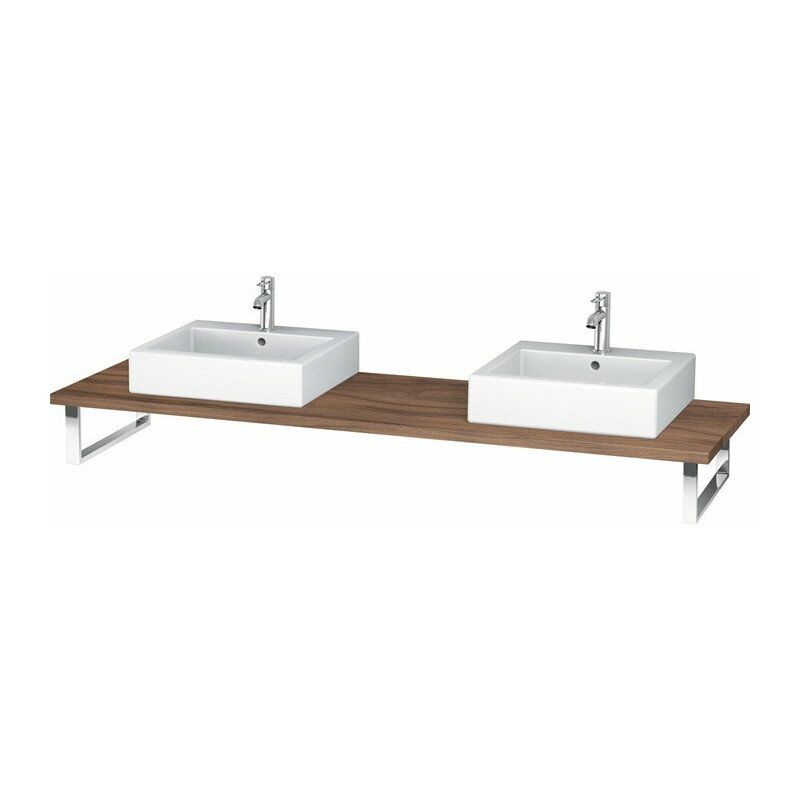 

Duravit - Consola L-CUBE 800x550x30mm nogal natural