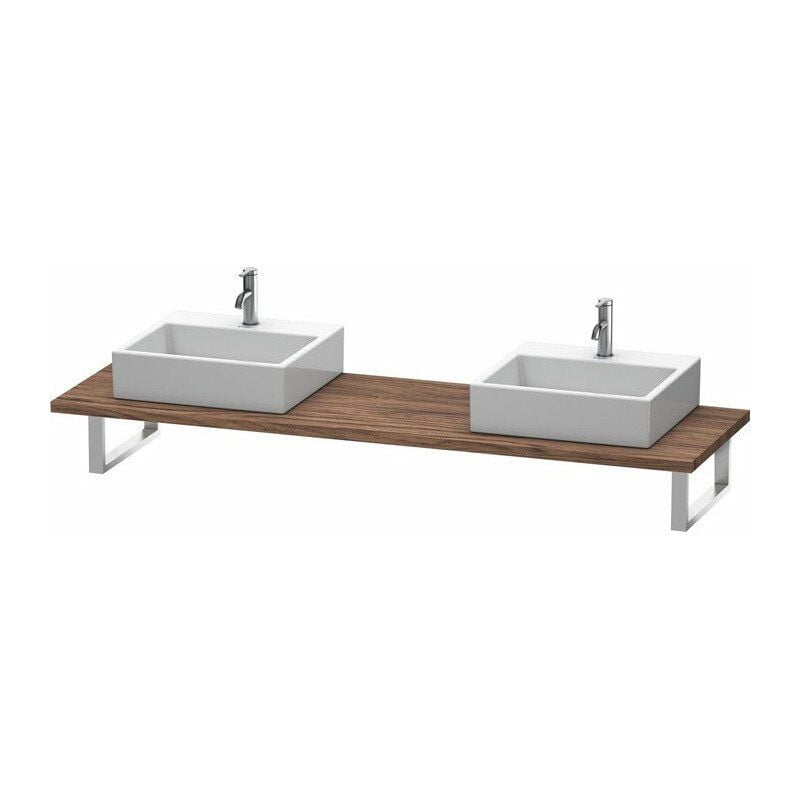 

Consola L-CUBE 800x550x30mm nogal oscuro - Duravit