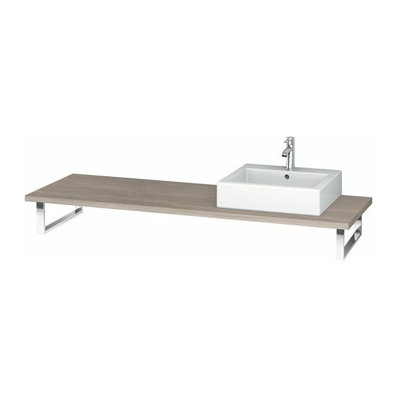 

Duravit - Consola L-CUBE 800x550x30mm pino plateado