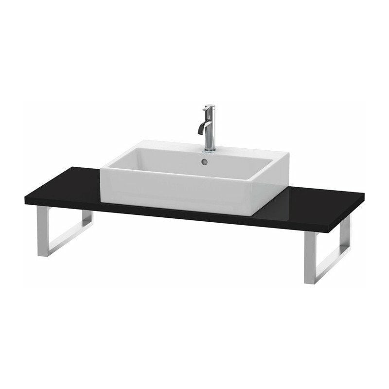 

Consola UNIVERSAL 480xbis 800x30mm negro de alto brillo - Duravit