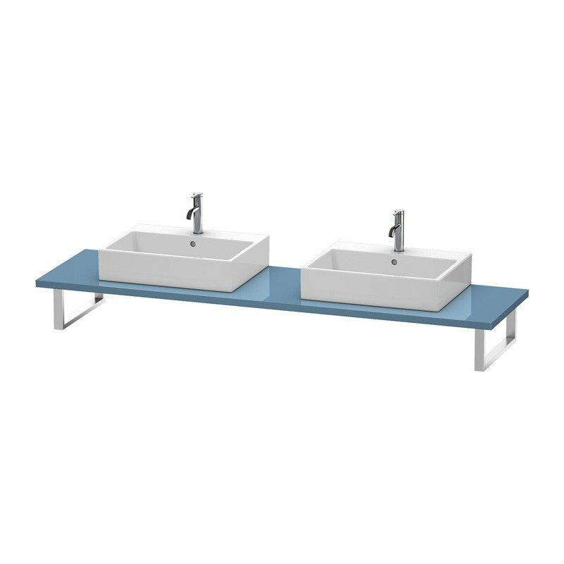 

Consola UNIVERSAL 550xbis 800x30mm azul piedra brillante - Duravit
