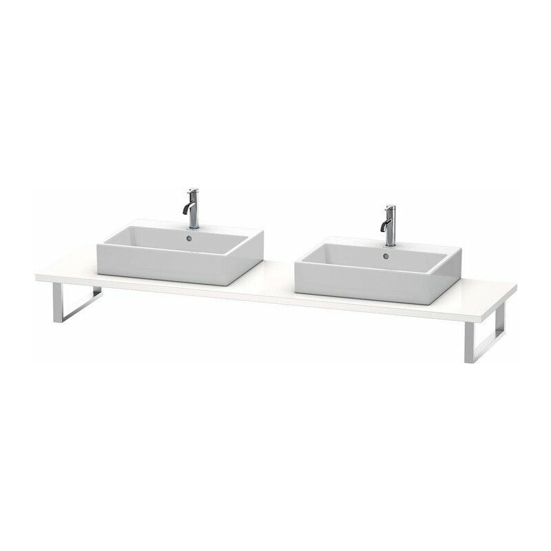 

Consola UNIVERSAL 550xbis 800x30mm negro de alto brillo - Duravit