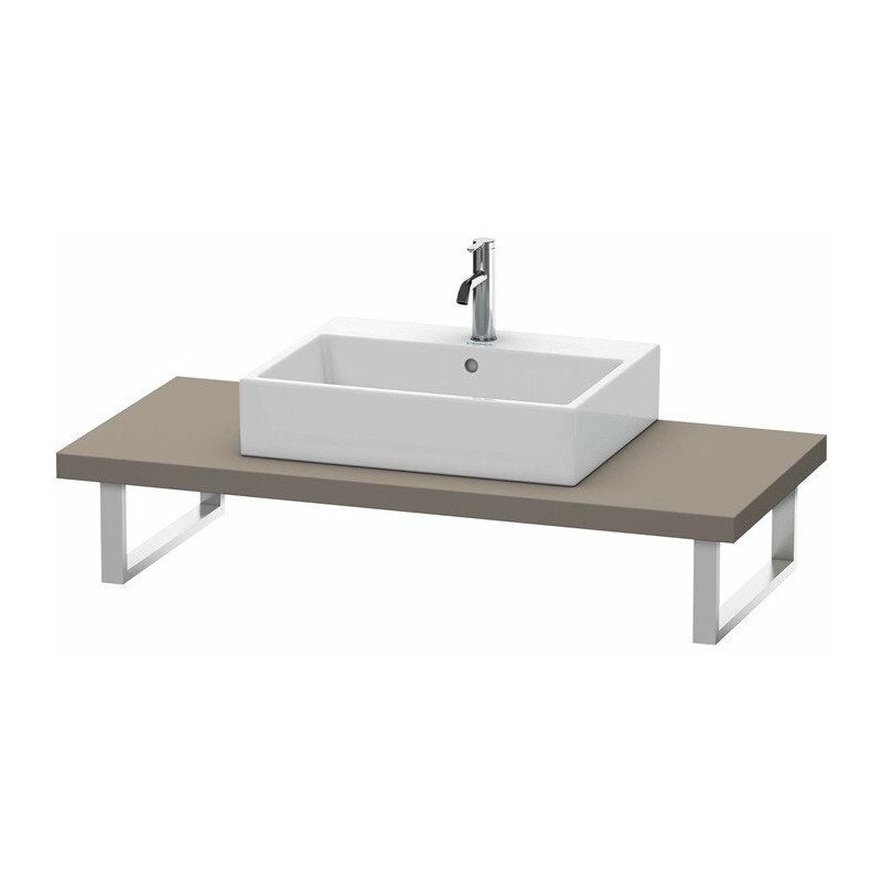 

Consola UNIVERSAL 550xbis 800x45mm franela gris satinado - Duravit
