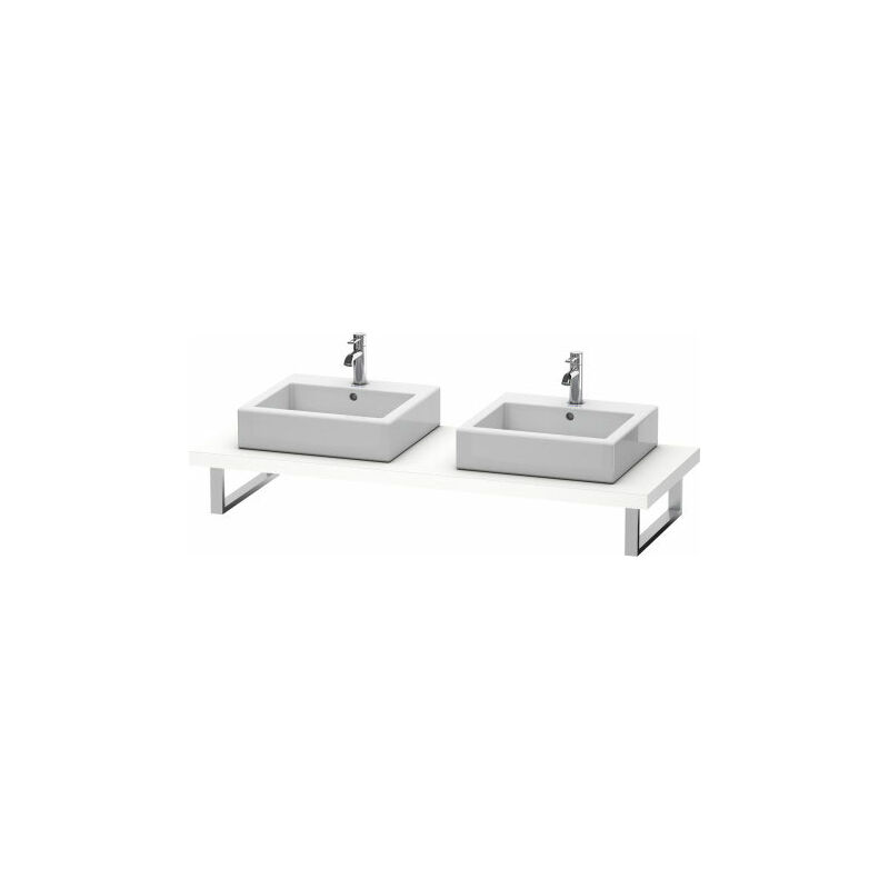 

Duravit Ag - Consola Duravit Vero variable 099C incl. iluminación LED, con 2 cortes, Color (frente/cuerpo): Laca de alto brillo Dolomiti Grey