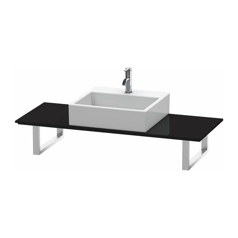 

Consola X-LARGE 480x1000x24mm negro de alto brillo - Duravit