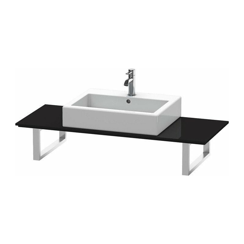 

Consola X-LARGE 480x1000x24mm negro de alto brillo - Duravit