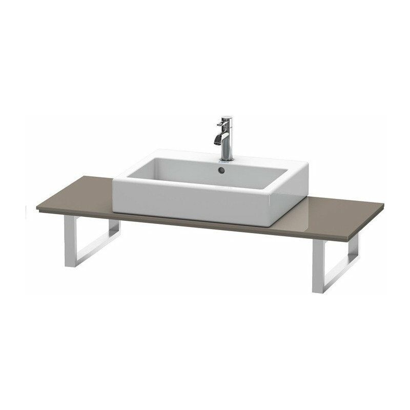 

Consola X-LARGE 480x1000x24mm franela gris brillante - Duravit