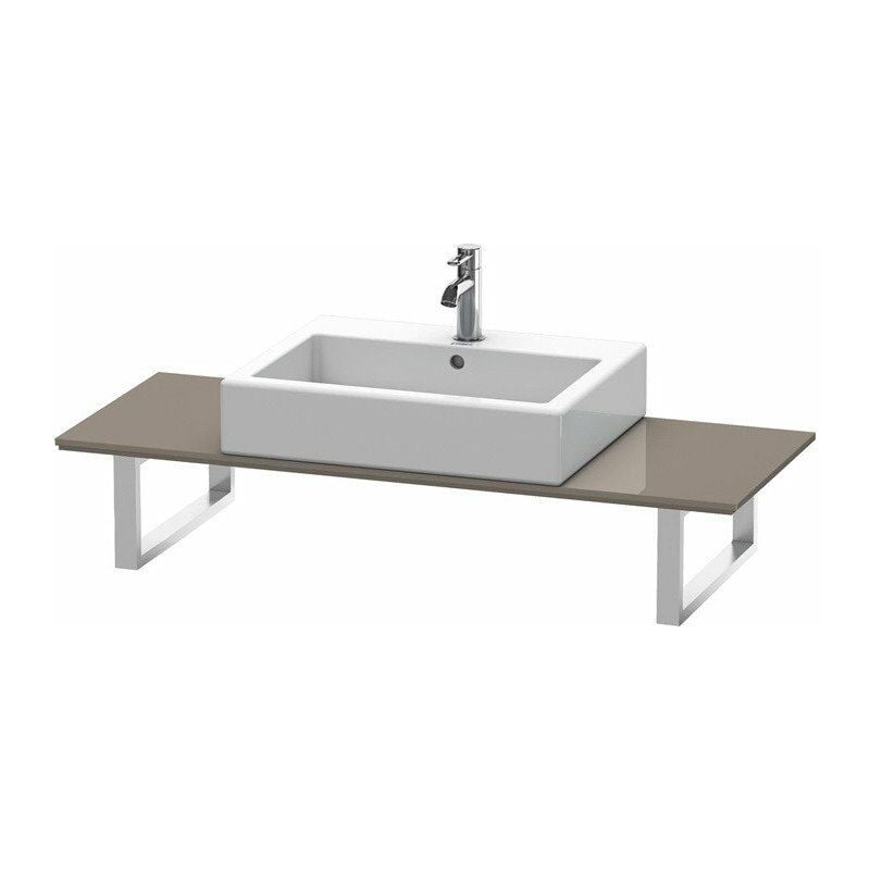 

Consola X-LARGE 480x1000x24mm franela gris brillante - Duravit