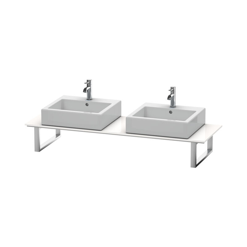 

Duravit Ag - Consola Duravit X-Large para lavabo superior, 015C, con dos orificios, para versión con pre-pared, profundidad 480 mm, Color