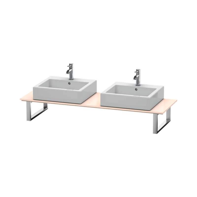 

Duravit Ag - Consola Duravit X-Large para lavabo superior, 016C, con dos orificios, para esquina izquierda, profundidad 480 mm, Color