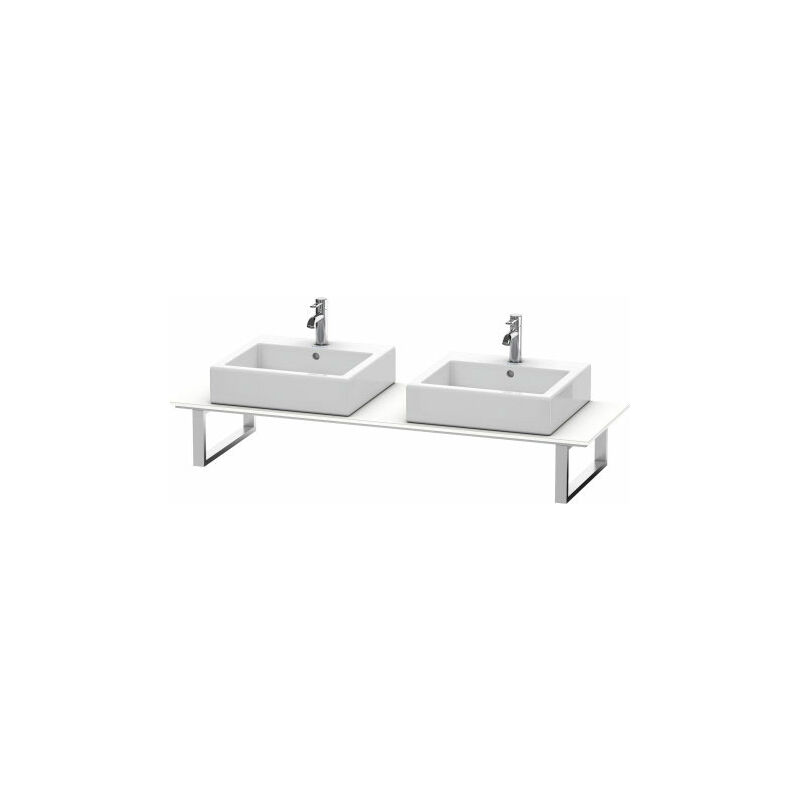 

Consola Duravit X-Large para lavabo superior, 018C, con dos orificios, para nicho, profundidad 480 mm, Color (frente/cuerpo): Nogal natural decorado