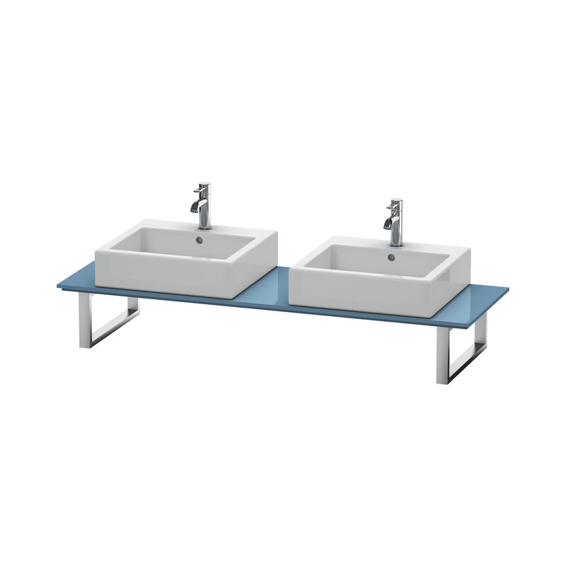 

Duravit Ag - Consola Duravit X-Large para lavabos de sobre encimera y lavabos empotrados, 045C, con dos orificios, para versión de pre-pared,