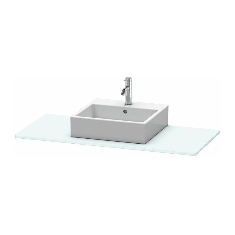 

Consola XSQUARE con recorte 16x800x550mm Azul claro mate - Duravit