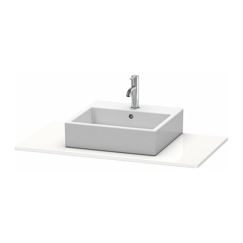 

Consola Duravit XSQUARE con recorte 16x1000x550mm taupe