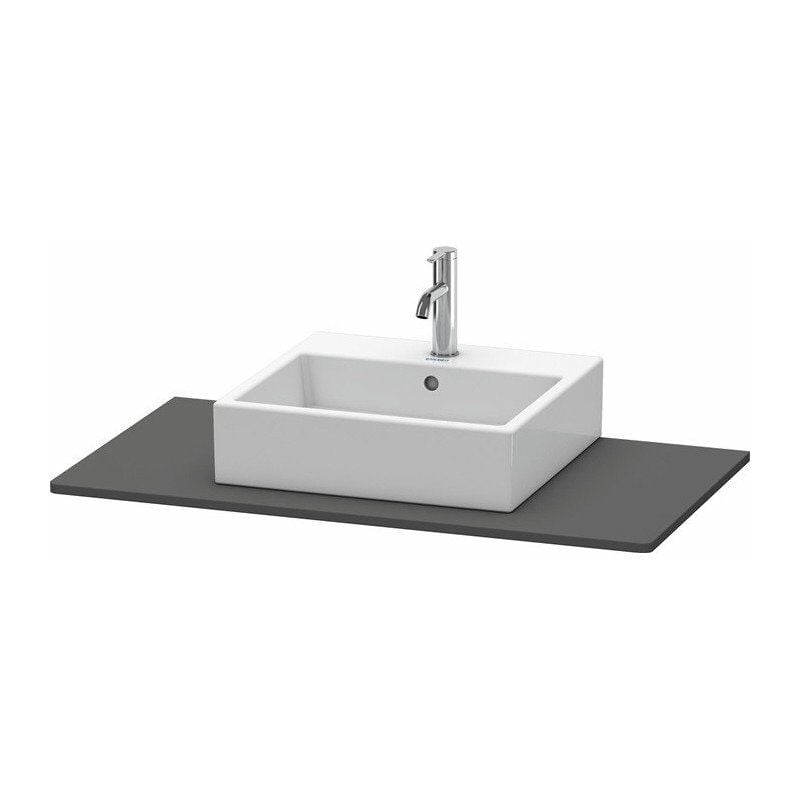 

Consola XSQUARE con recorte 16x1000x550mm grafito mate - Duravit