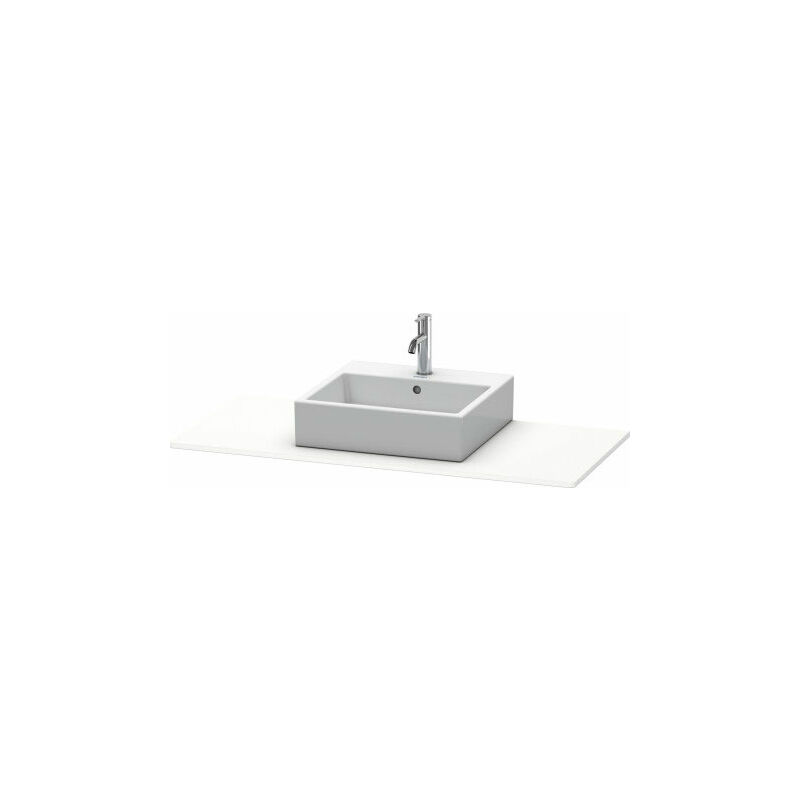 

Consola Duravit XSquare 060F, 1200x 550 mm, 1 recorte, Color (frente/cuerpo): Laca blanca lila alto brillo - XS060F02727