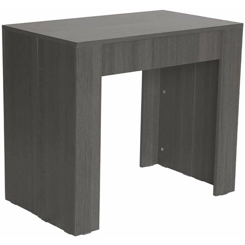 

Reddecoindoor - Consola extensible OREBRO + extensiones, hasta 140 cm, color gris oscuro