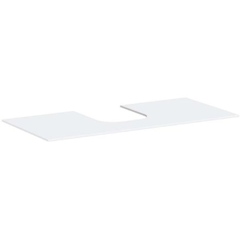 consola hansgrohe Xevolos E, 1 escotadura central, 1180x550mm,
