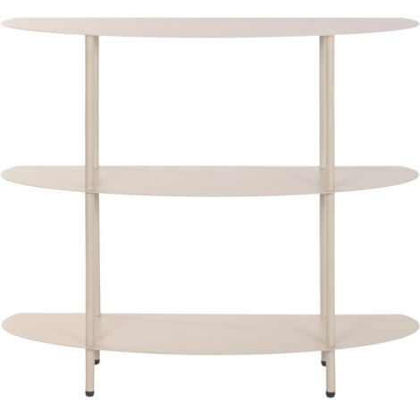 Consola Hierro 90X28X81 Kd Crema