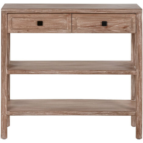Consola Madera De Bayur 90X40X85