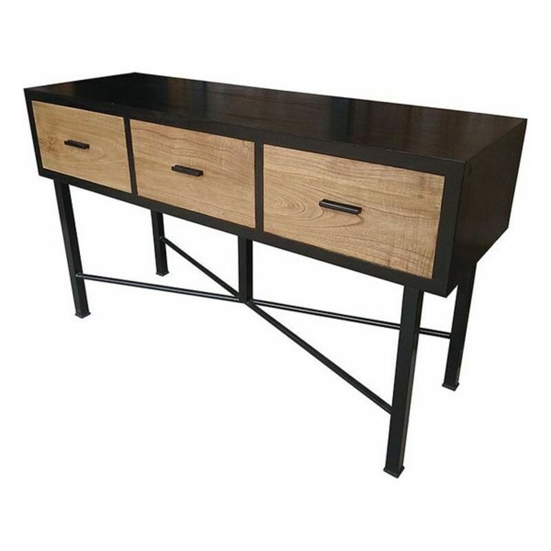 

Consola madera de mindi Hierro pintado (120 x 40 x 70 cm)