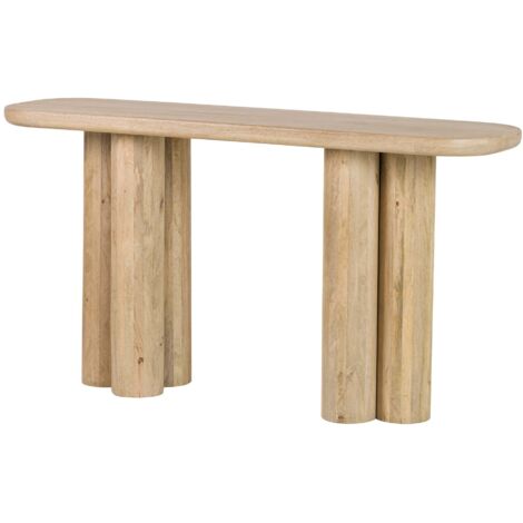 Consola Madera Mango Marron Felo 140X40X75 Cm