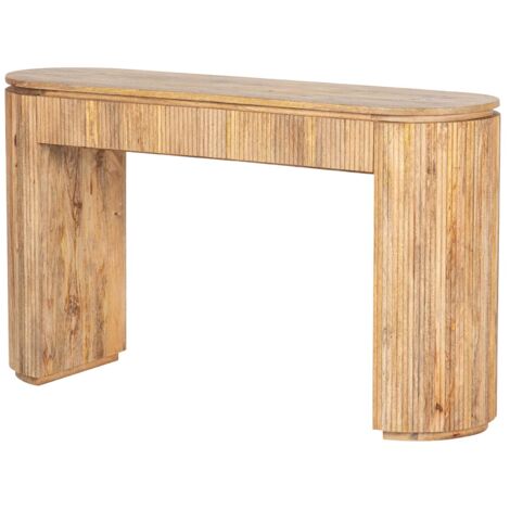 Consola Madera Mango Marron Myra 140X40X80 Cm