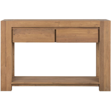 Consola Teca Reciclada 120X40X78 Marron