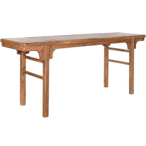 Consola Teca Reciclada 194,5X50,5X82,5 Natural