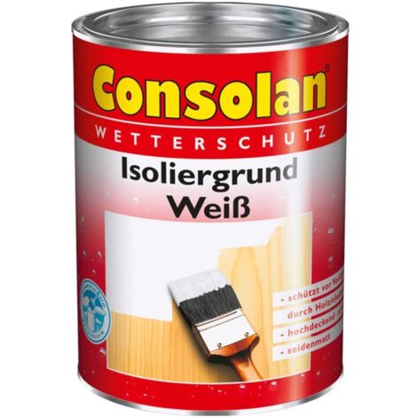 CONSOLAN Isoliergrund WV Weiß 750ml